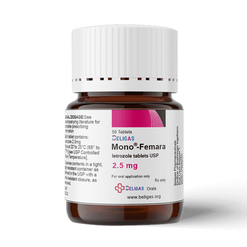 MonoFemara(Letrozole 2.5mg) – Anti-estrogen, decreases fat build-Up – CartKoo.com: Online Wholesale Drugstore Near You!